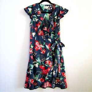 Anthropologie Hi There Karen Walker Wrap Dress 10